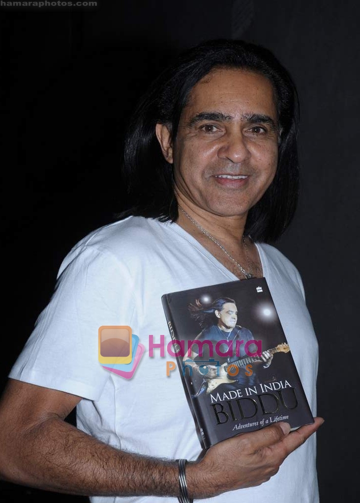 Biddu at the Launch of Biddu's autobiography titled Made in India on 13th Feb in Blue Frog, Mumbai