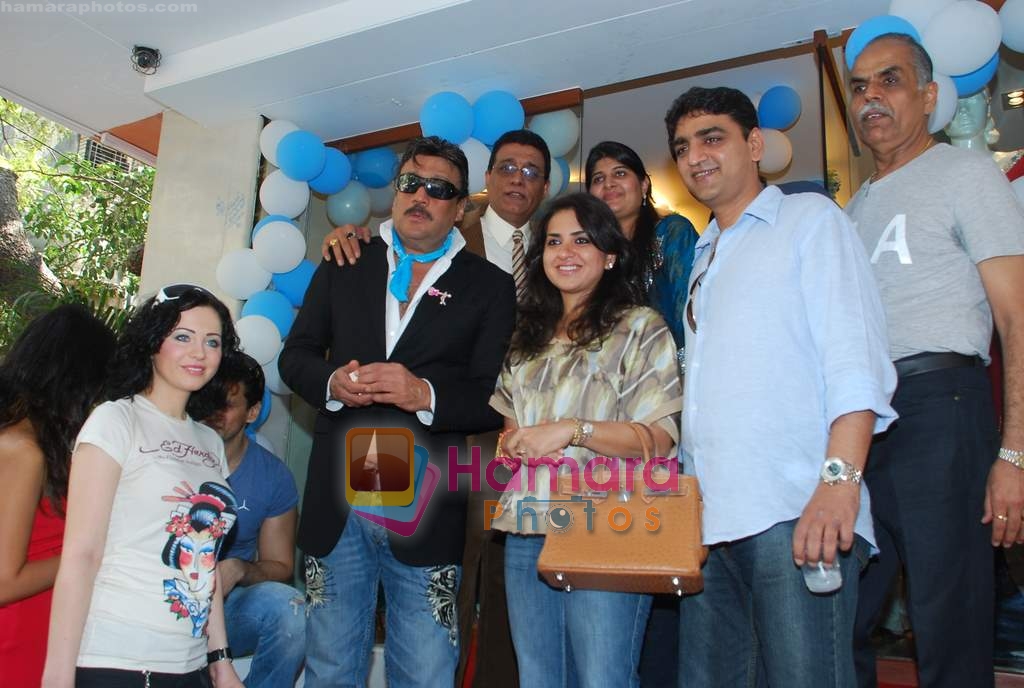 Jackie Shroff, Shaina NC at Geetanjalee Punjabee store launch in Khar on 20th Feb 2010 