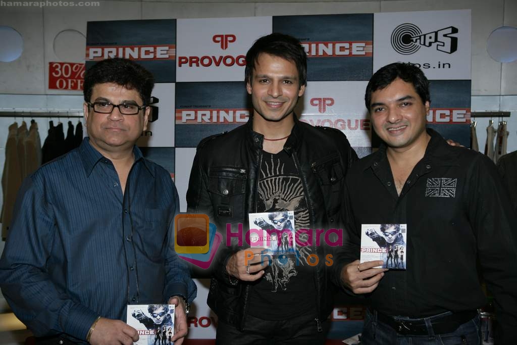 Vivek Oberoi at the launch of  Prince film music in Oberoi Mall on 21st Feb 2010 