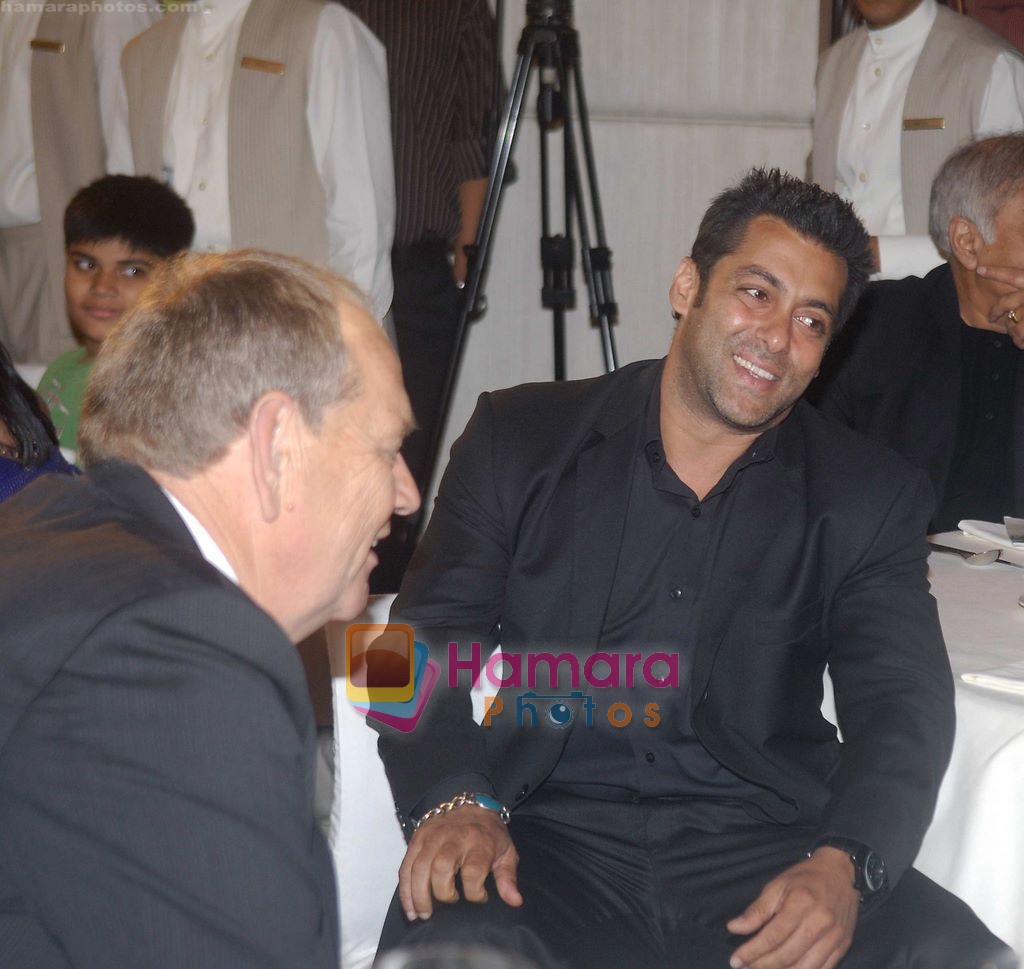 Salman Khan at Mumbai International Cyclothon after party on 24th Feb 2010 