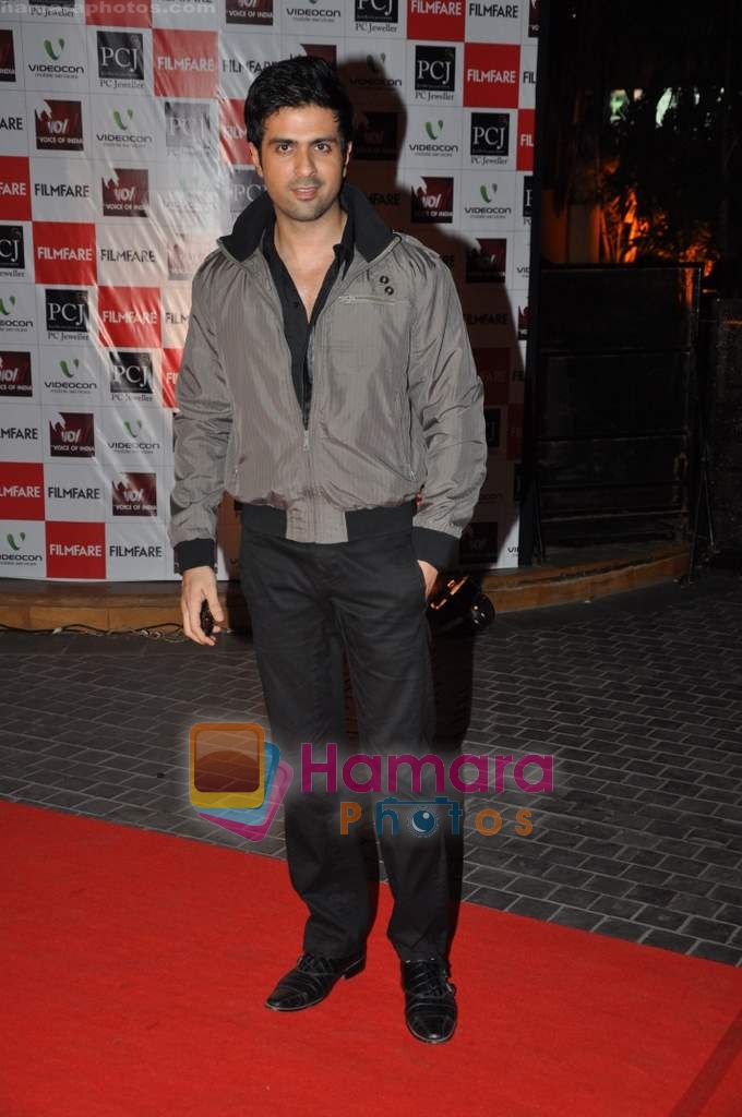 Harman Baweja at Filmfare Nominations red carpet in J W Marriott on 25th Feb 2010 