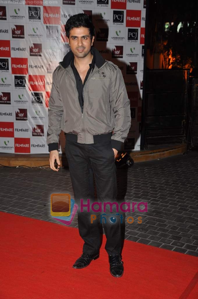 Harman Baweja at Filmfare Nominations red carpet in J W Marriott on 25th Feb 2010 