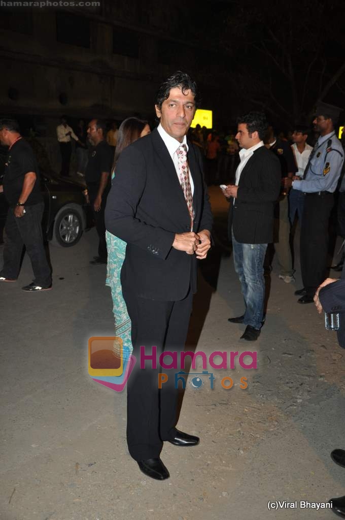 Chunky Pandey at Filmfare Awards red carpet on 27th Feb 2010 