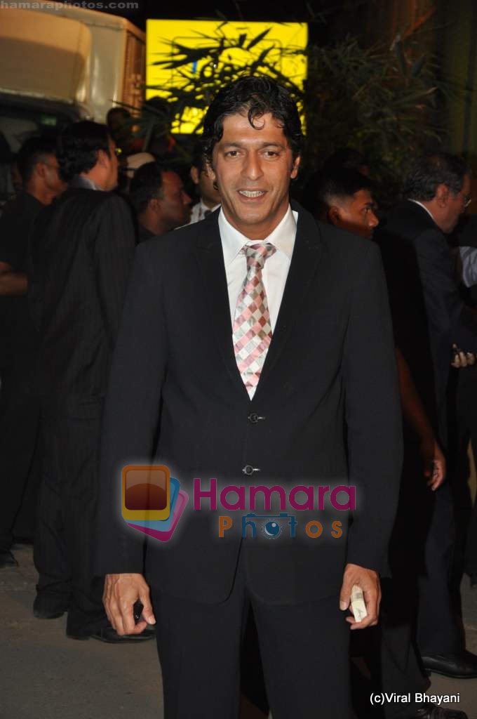 Chunky Pandey at Filmfare Awards red carpet on 27th Feb 2010 