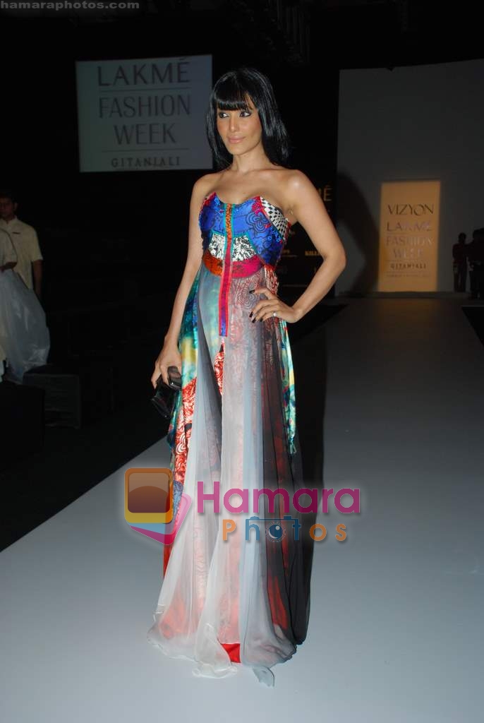 Koena Mitra at Lakme Fashion Week 2010 Day 1 on 5th March 2010 