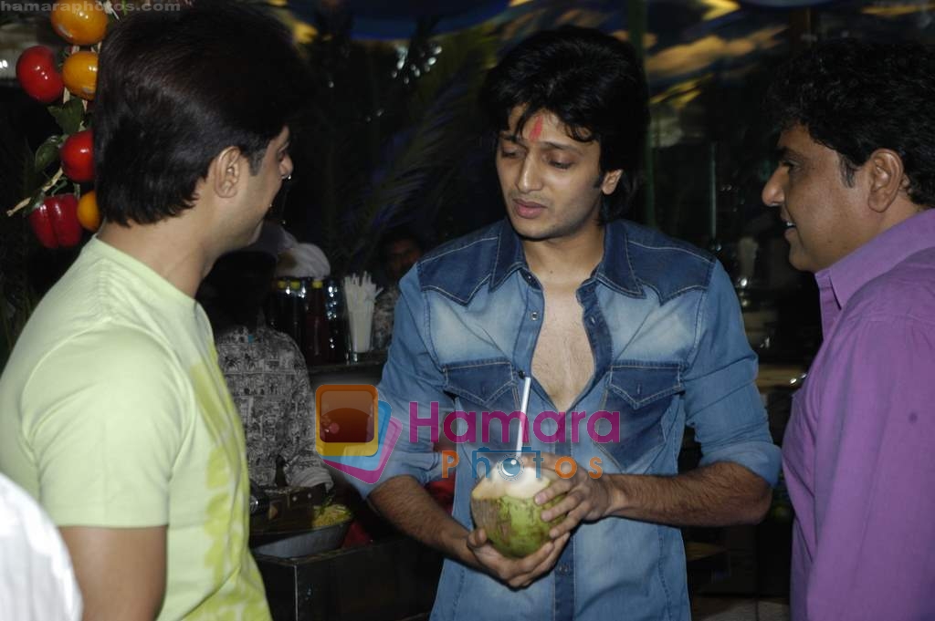 Ritesh Deshmukh, Sushant Singh at the launch of Khaugalli in Andheri on 7th March 2010 