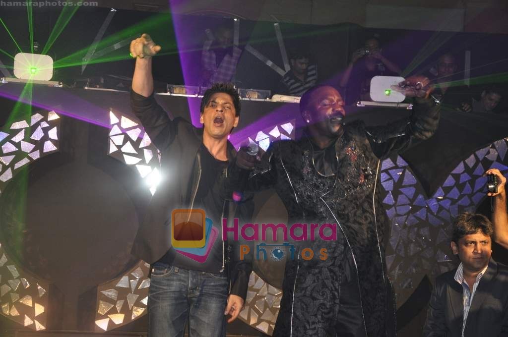 Shahrukh Khan, Akon at SRK Akon bash in J W Marriott on 8th March 2010 