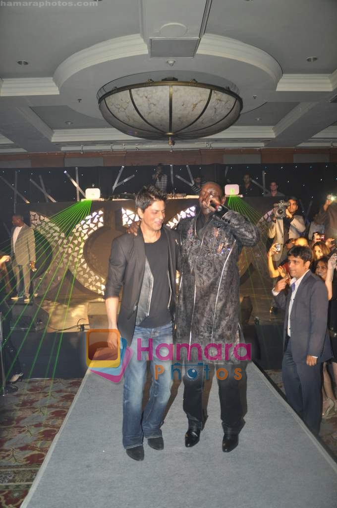 Shahrukh Khan, Akon at SRK Akon bash in J W Marriott on 8th March 2010 
