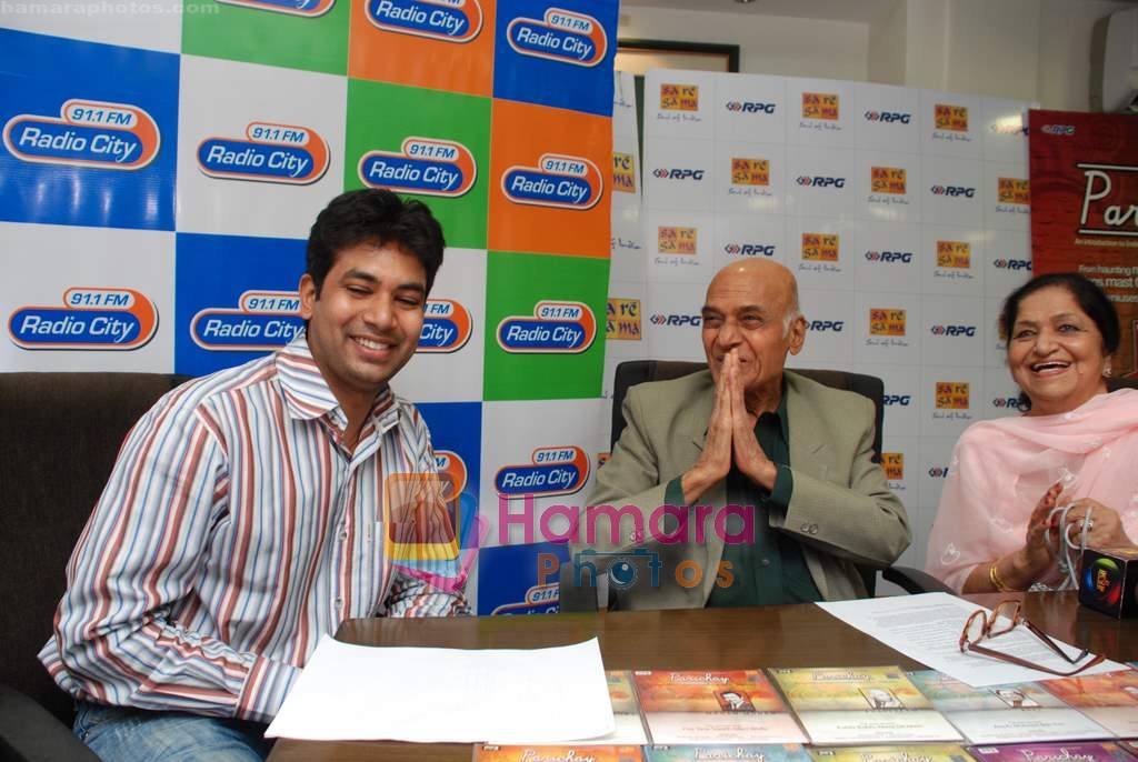 Khayyam launches Parichay in Sa Re Ga Ma office on 9th March 2010 