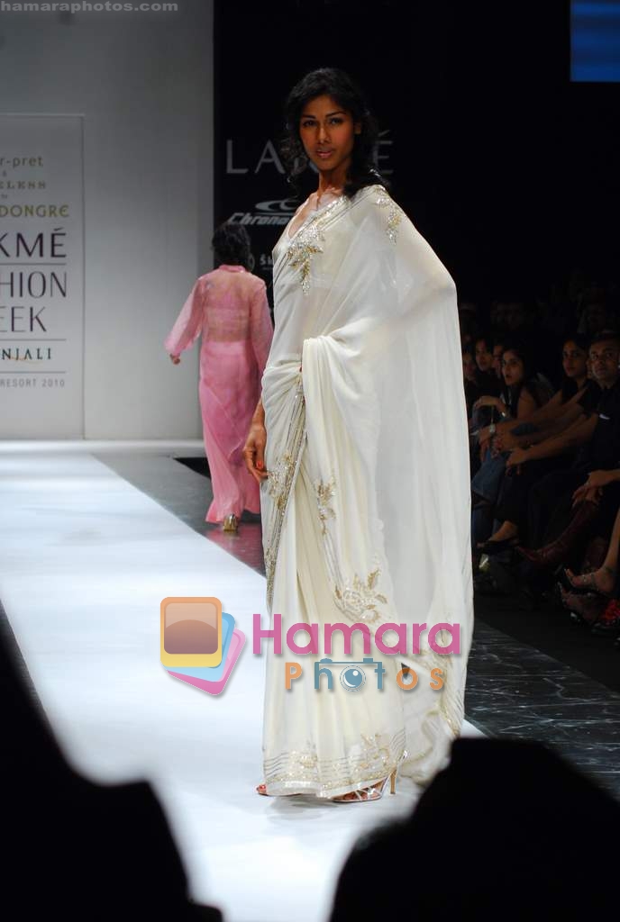 Model walks the ramp for Anita Dongre Show at LIFW 2010 Day 5 in Grand Hyatt, Mumbai on 9th March 2010 