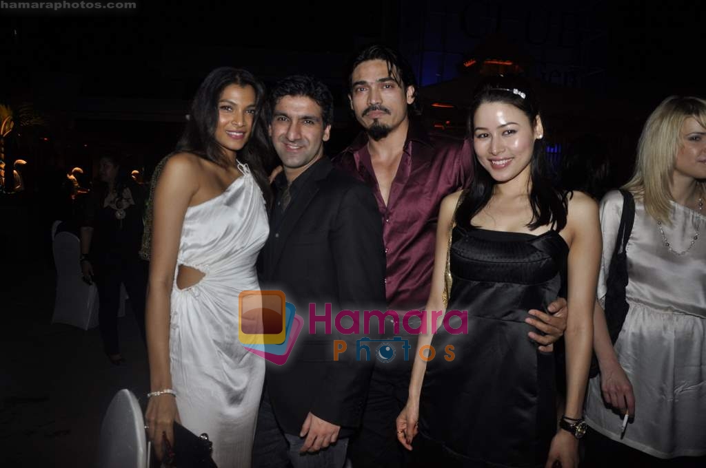 Shawar Ali at Candice Pinto's birthday bash in Peninsula Park on 11th March 2010 