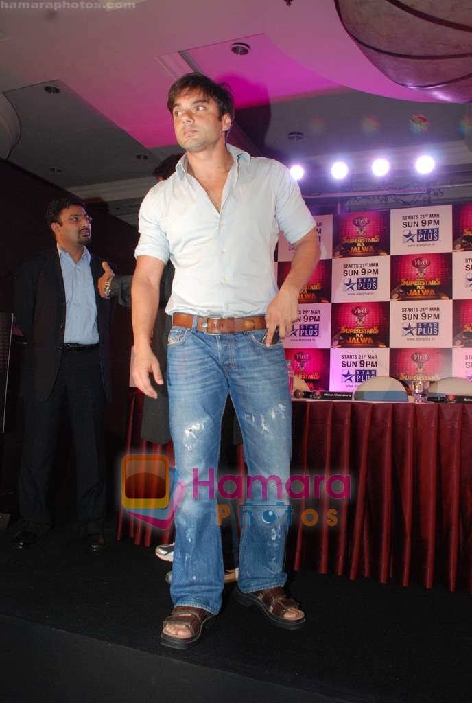 Sohail Khan at the Launch of STAR CINTAA Superstars Ka Jalwa in Mumbai on 15th March 2010 