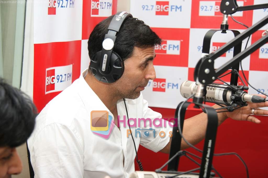 Akshay Kuamr at Housefull music launch in Big Fm on 15th March 2010 
