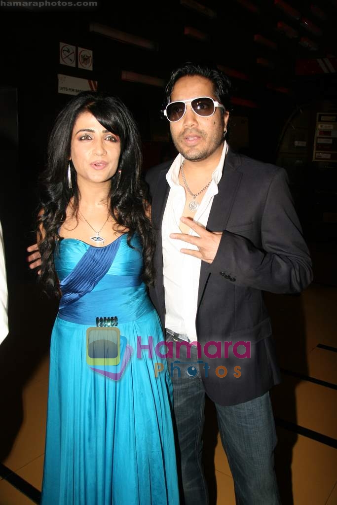 Shibani Kashyap, Mika Singh at the launch of My Free Spirit Album in Cinemax on 16th March 2010 