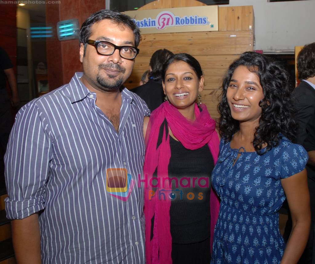 Anurag Kashyap, Nandita Das and at Countdown To Zero premiere hosted by Niret and Nikhil Alva in Fun Cinemas on 17th March 2010