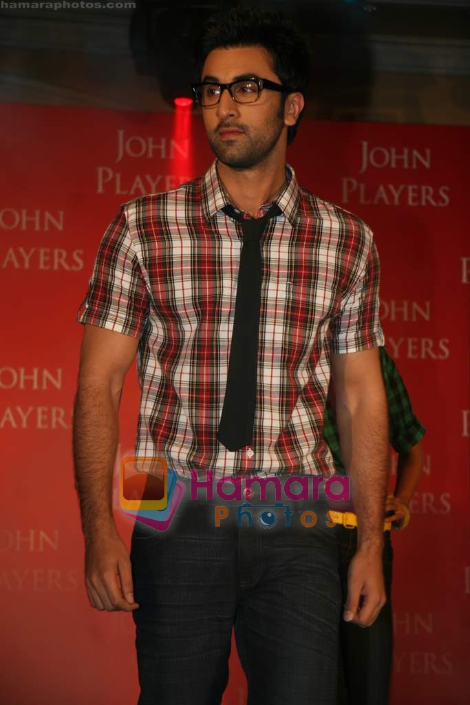 Ranbir Kapoor announces brand ambassador of the clothing brand John Players in ITC Parel on 18th March 2010 