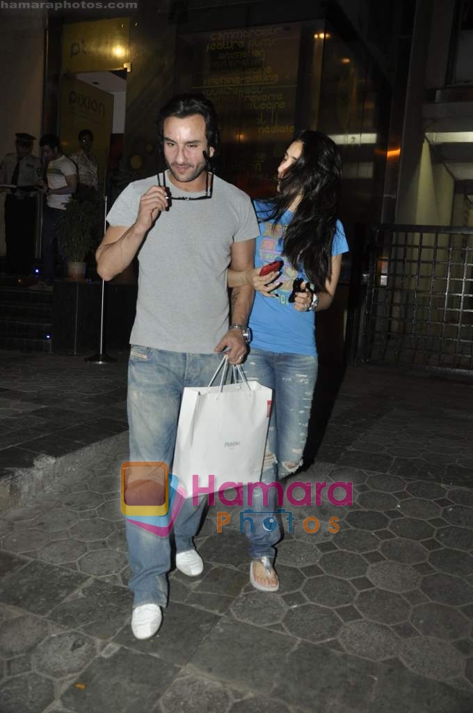 Saif Ali Khan at the special screening of Love Sex Aur Dhokha hosted by Tusshar Kapoor in Pixion, Bandra on 18th March 2010 