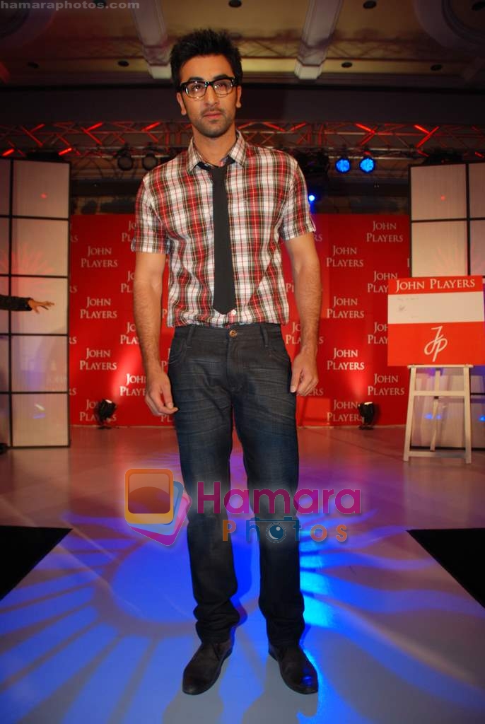 Ranbir Kapoor announces brand ambassador of the clothing brand John Players in ITC Parel on 18th March 2010 