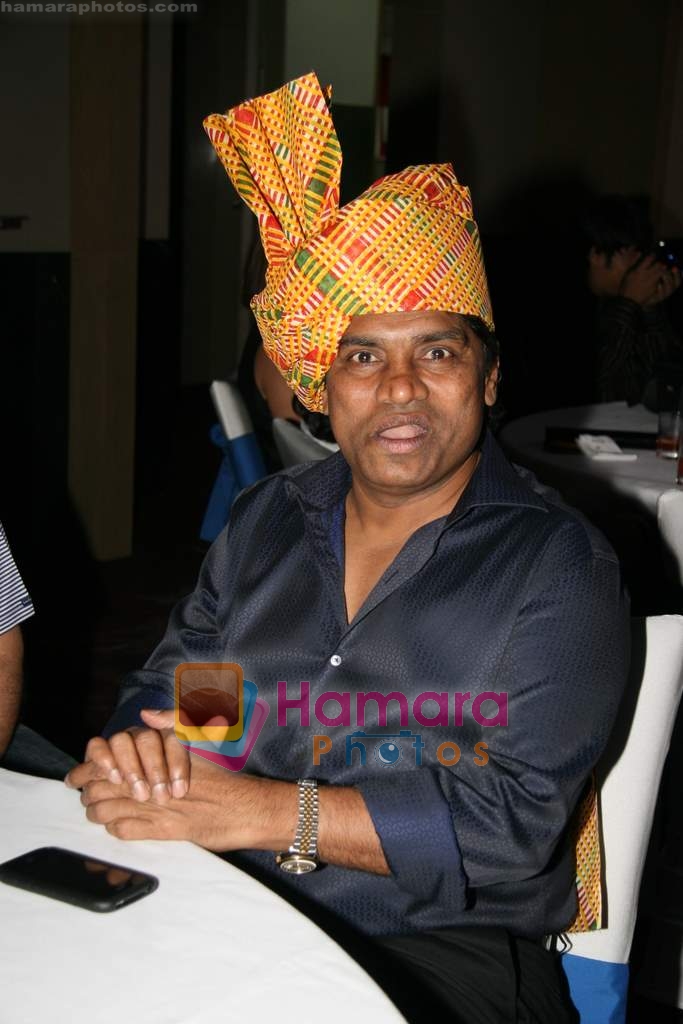 Johnny Lever at Navin Prabhakar's marriage anniversary bash in Goregaon on 22nd March 2010 