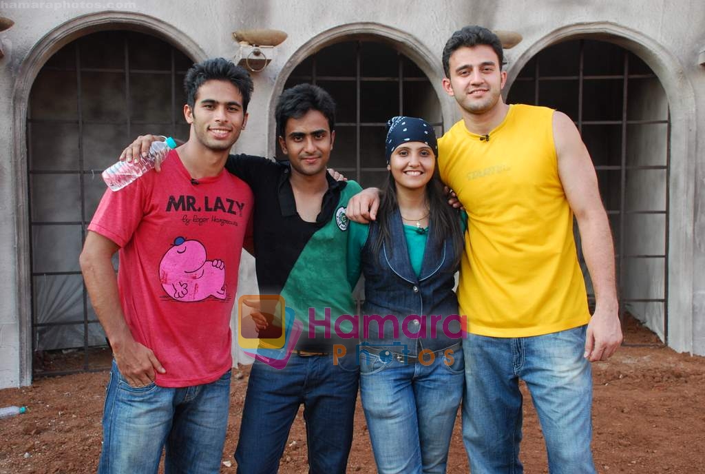 of the sets of MTV Roadies in Andheri on 23rd March 2010 