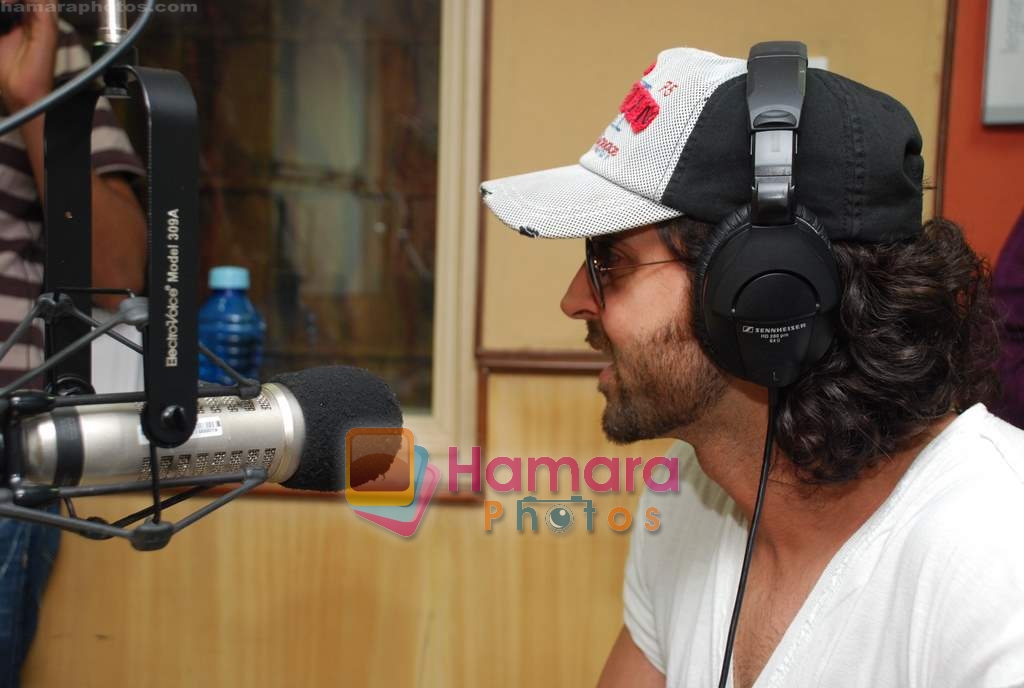 Hrithik Roshan at Radio City in Bandra on 24th March 2010 