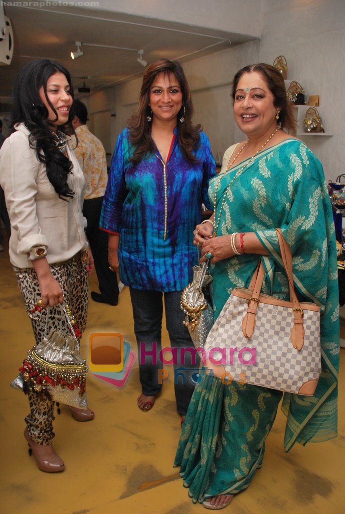 Kiron Kher at Neha Agarwal's Luxe Lover collection preview in Olive, Bandra, Mumbai on 25th March 2010 