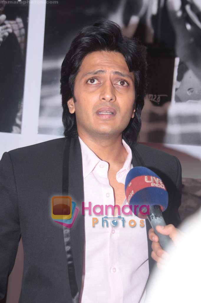 Ritesh Deshmukh at the Launch of Bollywood Exhibition by photographer Gerladine Langlois in Grand Hyatt, Mumbai on 25th March 2010 