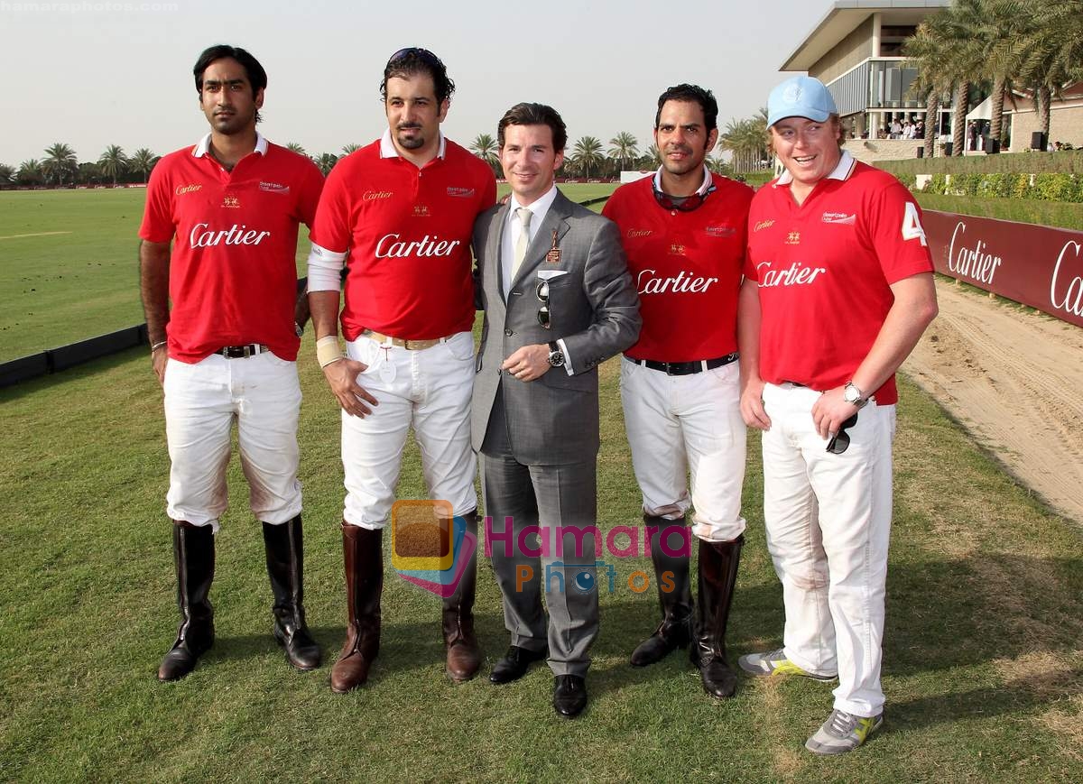 Sanjay Kapur at The Cartier international Dubai Polo Challenge in Dubai on 26th March 2010 