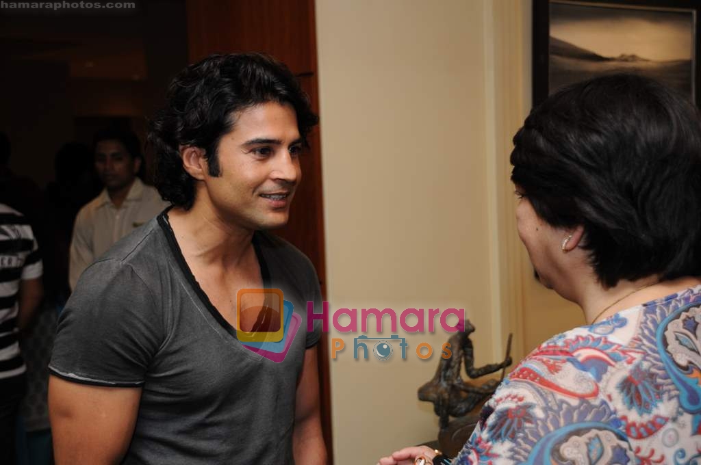 Rajeev Khandelwal at Gallerie Angel Arts exhibition in J W Marriott on 26th March 2010 