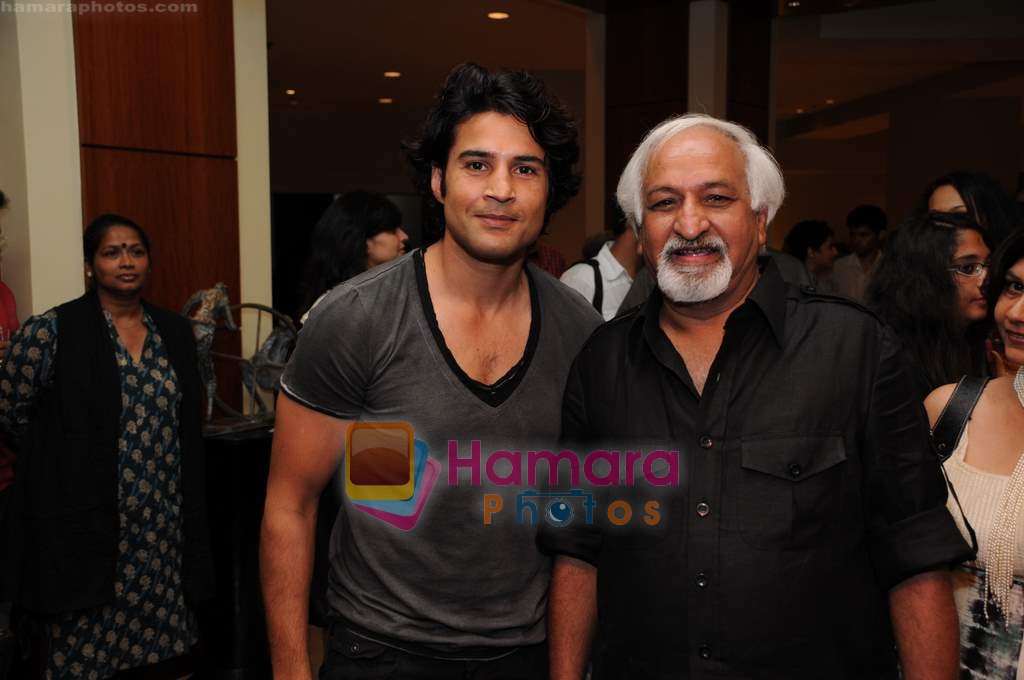 Rajeev Khandelwal at Gallerie Angel Arts exhibition in J W Marriott on 26th March 2010 