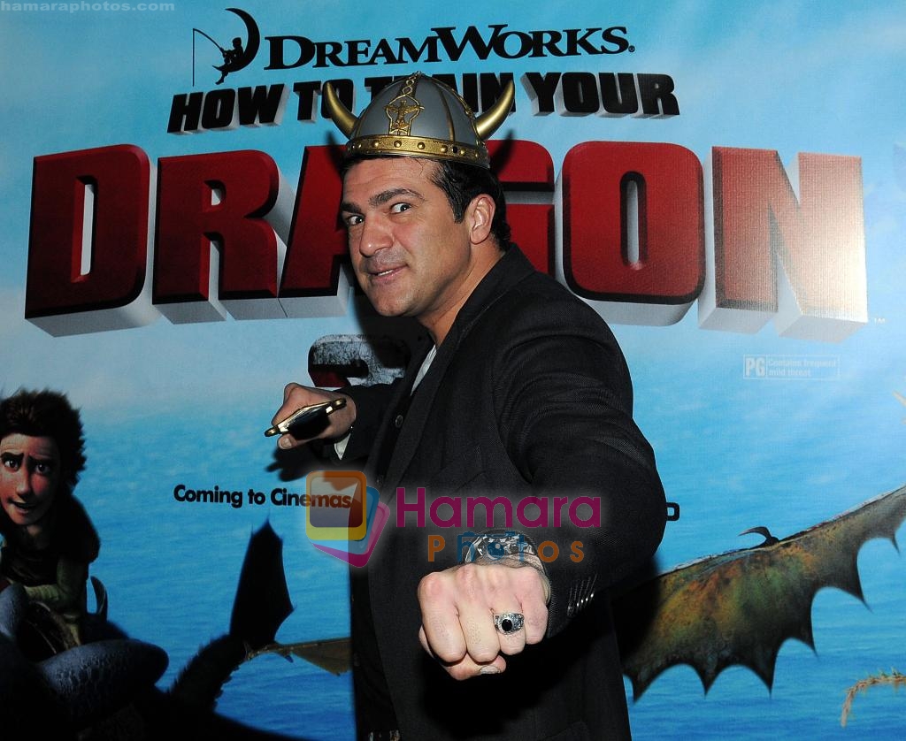 at How to Train your Dragon UK premiere on 28th March 2010 