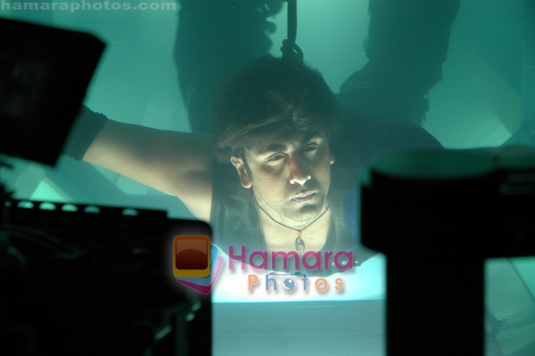 Ranbir Kapoor's water phobia and underwater adventure on 31st March 2010 
