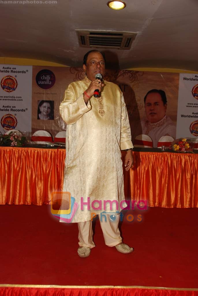 at the Audio release of album Rraahat in Renaissance club, Andheri west on 17th April 2010 