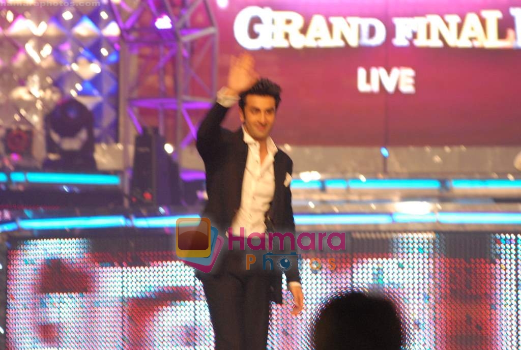 Ranbir Kapoor at the grand finale of Dance India Dance in Andheri Sports Complex on 23rd April 2010 