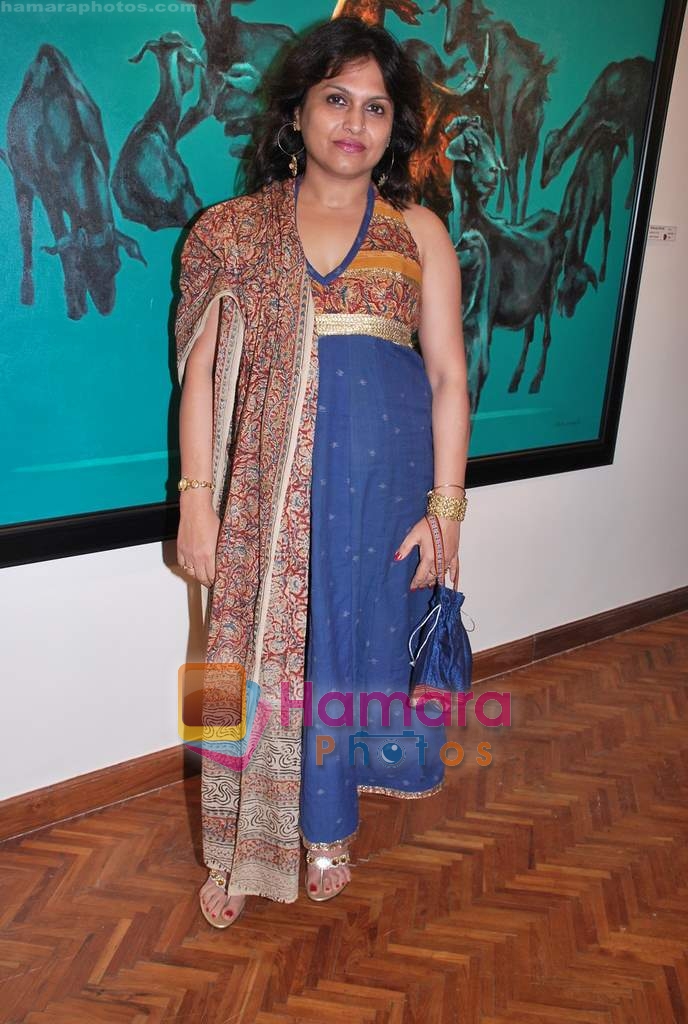 Ananya Banerjee at Mritunjay Mondal's exhibition in India Fine Art on 23rd April 2010 