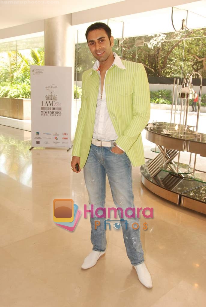 Sandip Soparkar at Miss Universe event - I am She in Westin Hotel on 27th April 2010 