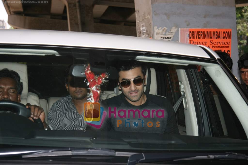 Ranbir Kapoor promote Rajneeti on Radio Mirchi in Lower Parel on 27th April 2010 