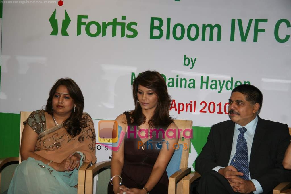 Diana Hayden at Fortis Bloom IVF Clinic launch in Hiranandani Hospital, Vashi on 29th April 2010 