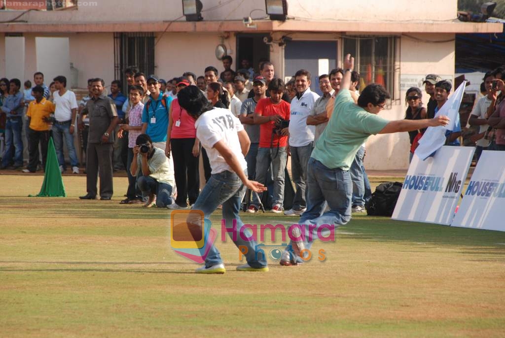 Sajid Khan at Housefull cricket match in Goregaon on 1st May 2010 