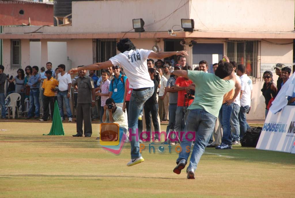 Sajid Khan at Housefull cricket match in Goregaon on 1st May 2010 