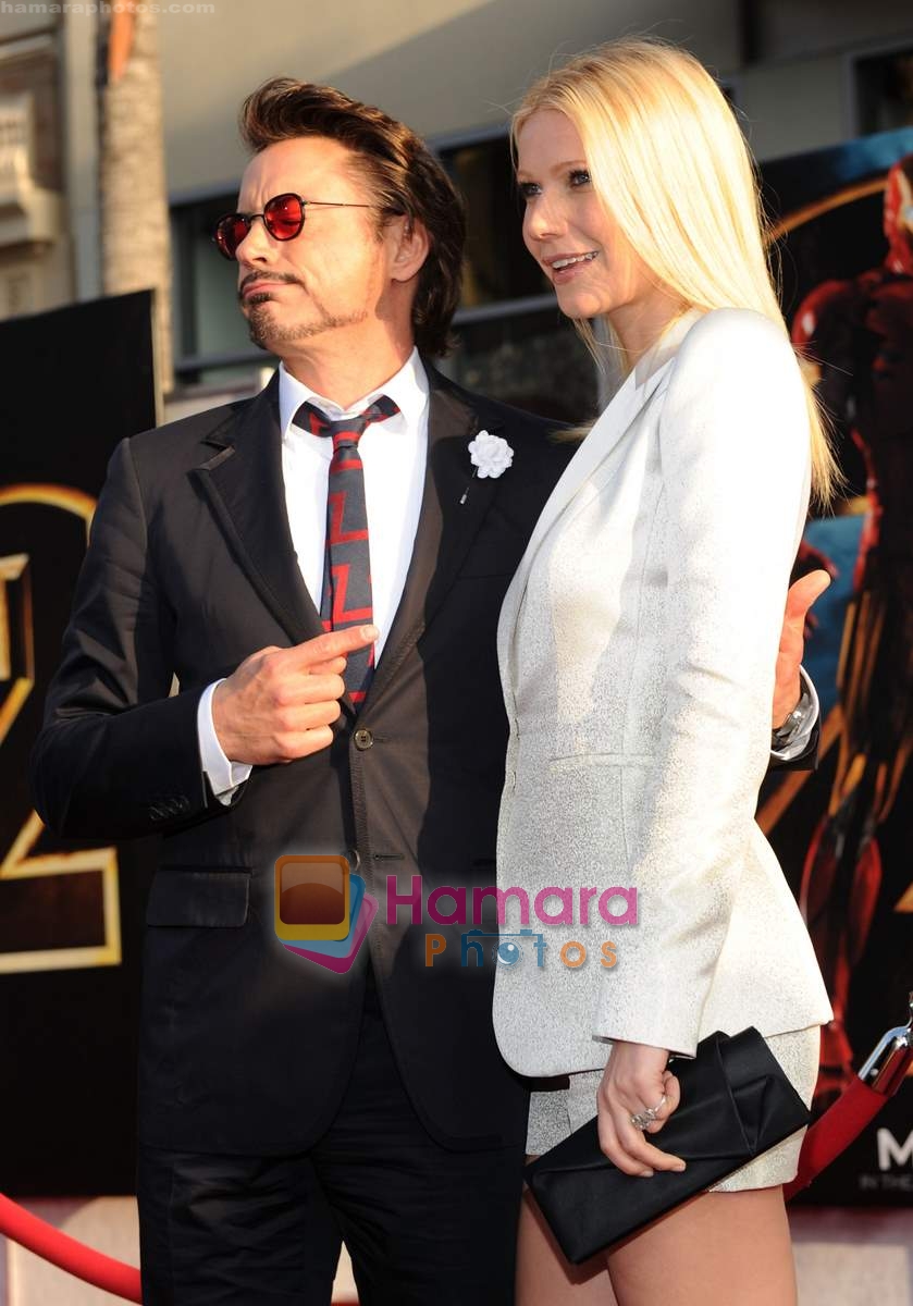 at Iron Man 2 premiere in LA on 26th April 2010 