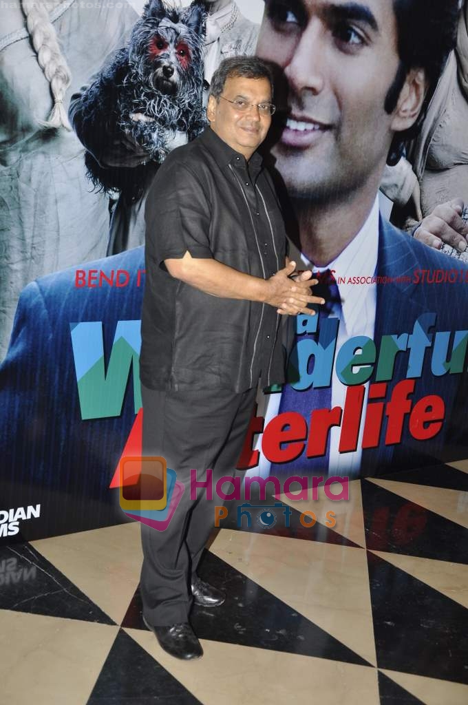 Subhash Ghai at It's Wonderful Afterlife Premiere in PVR, Juhu on 6th May 2010 