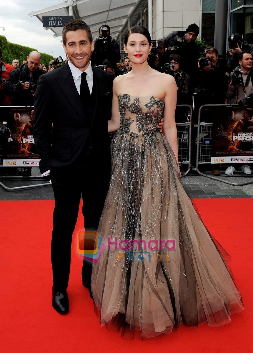 Gemma Arterton, Jake Gyllenhaal at the premiere of Prince of Persia in London on 9th May 2010 