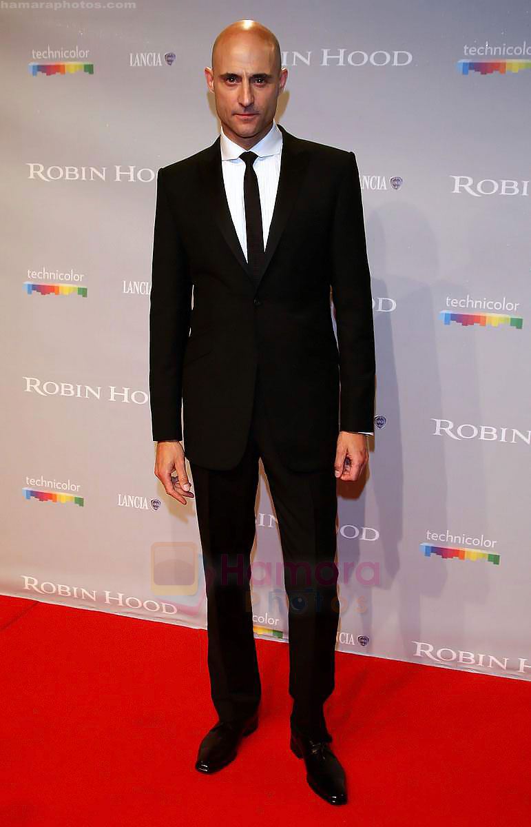 Mark Strong arrive at the ROBIN HOOD After Party at the Hotel Majestic during the 63rd Annual Cannes International Film Festival on May 12, 2010 in Cannes, France 