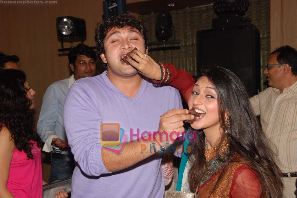 Divyanka Tripathi, Rajesh Kumar at Mr. and Mrs. Sharma Allahabad Wale serial screening in BJN on 17th May 2010 