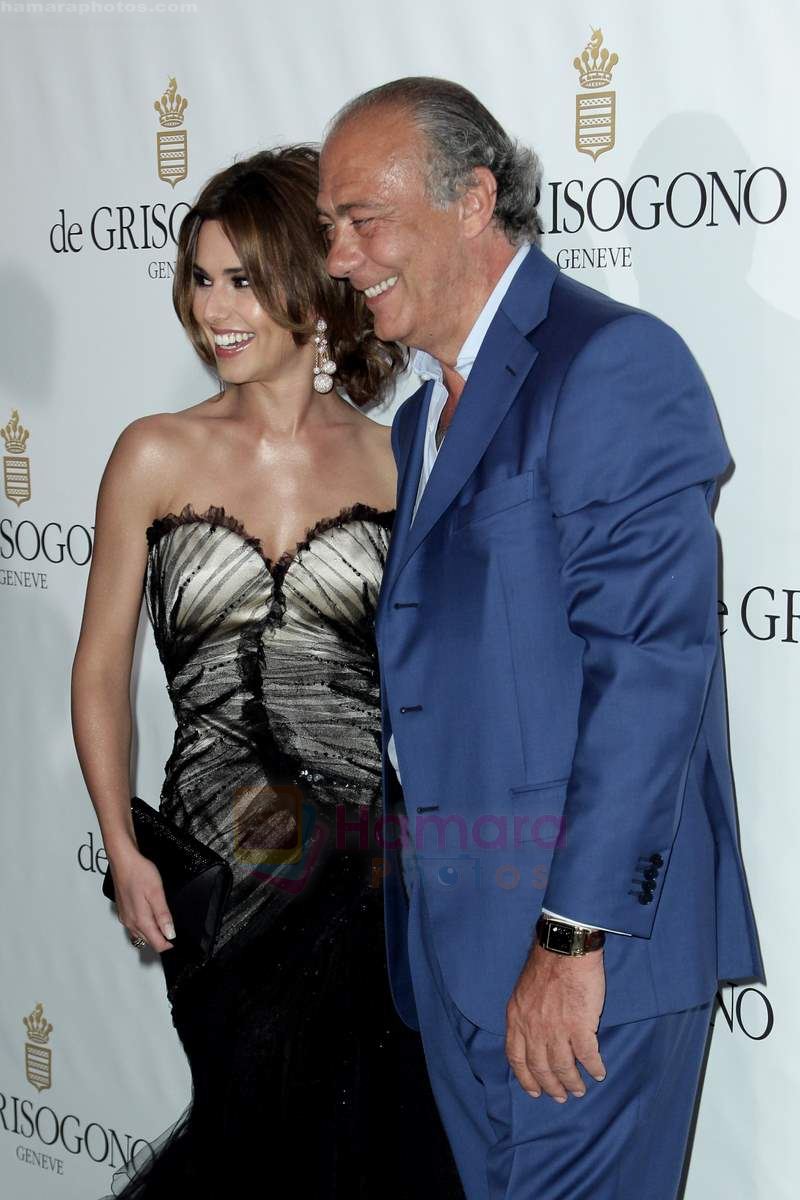 Cheryl Cole and Fawaz Gruosi attend the de Grisogono Party at the Hotel Du Cap on May 18, 2010 in Cap D_Antibes, France 