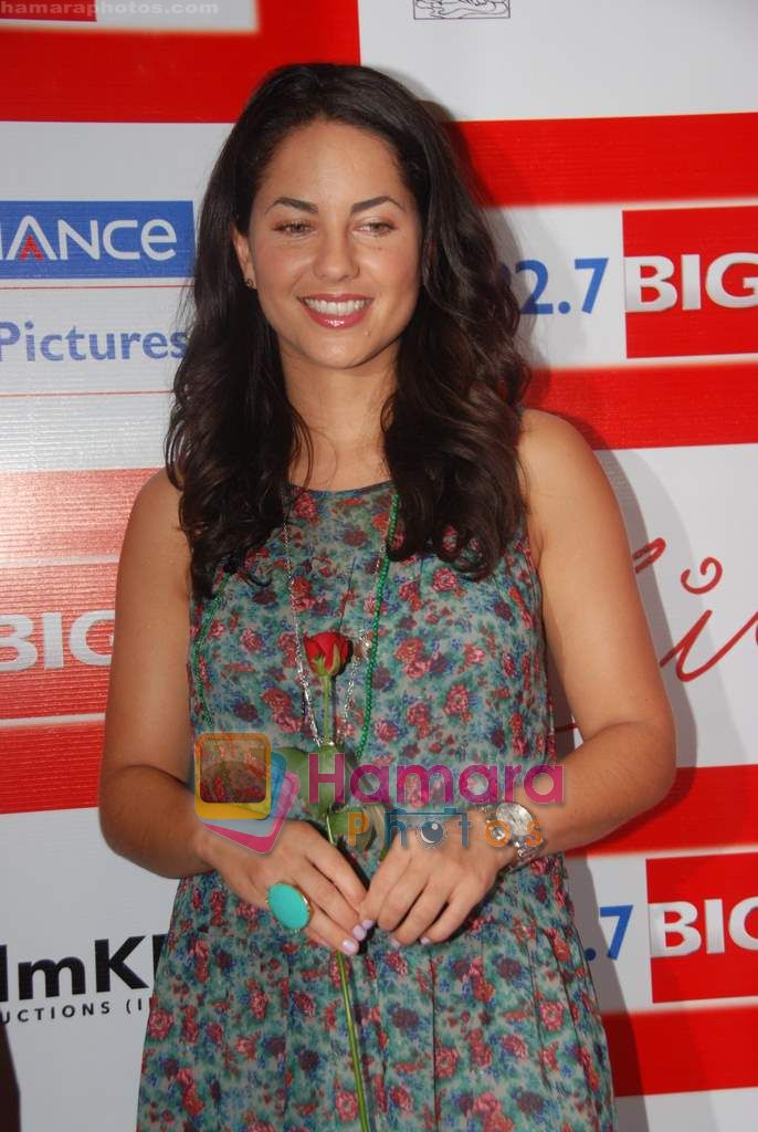 Barbara Mori at BIG FM Studios to greet the winners of Love Unlimited contest on 21st May 2010 
