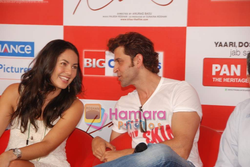Hrithik Roshan, Barbara Mori at Kites promotional event in R City Mall and IMAX on 22nd May 2010 
