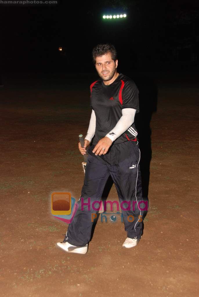Bakhtiyaar Irani at celebrity cricket match in Ritumbara College on 25th May 2010 