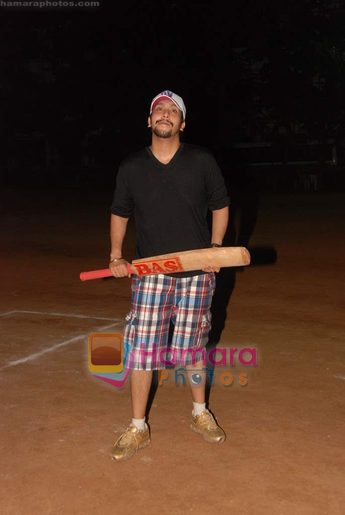 Bappa Lahri at celebrity cricket match in Ritumbara College on 25th May 2010 